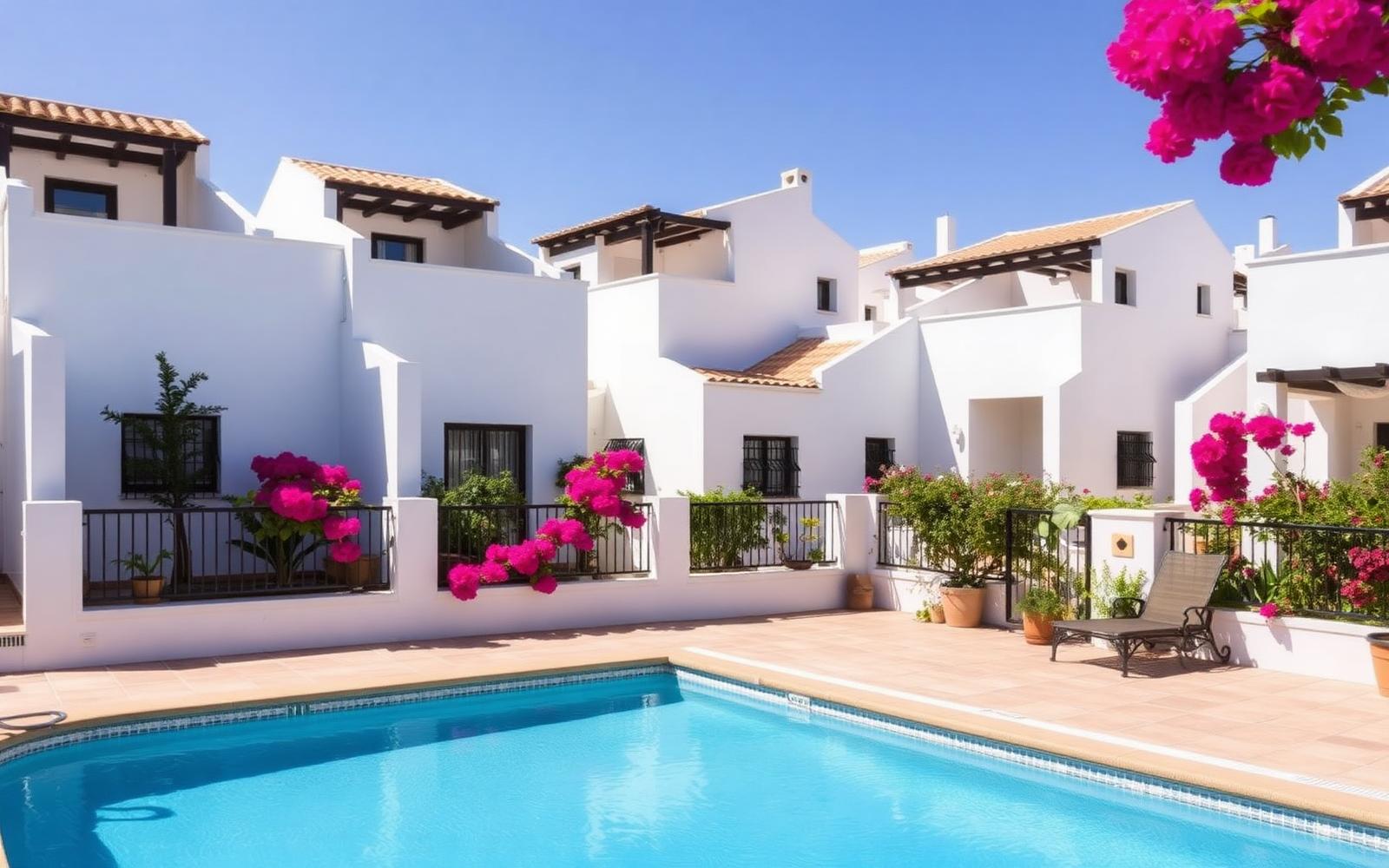 Townhouses on the Costa del Sol